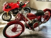 Odd couple. Moto Guzzi C4V & MGS01. First and last 4valve factory racers. Together at the TLM museum in Australia