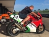 This is Mick Johnston on his 1987 Ducati TTF1. Mick has been at the pointy end of Bears Racing in Australia for 30 years. His bikes are always immaculate and he is always fast. This weekend he is running in Period 6 (1983-1991) 750cc & 1300cc at the International Festival of Speed. @madmick24