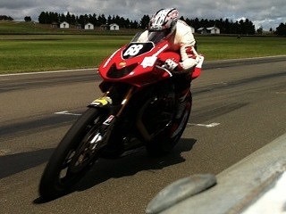 MGS01 at Wakefield. Crazy shot taken on main straight at 170km #motoguzzi #Guzziracer #bestdayever