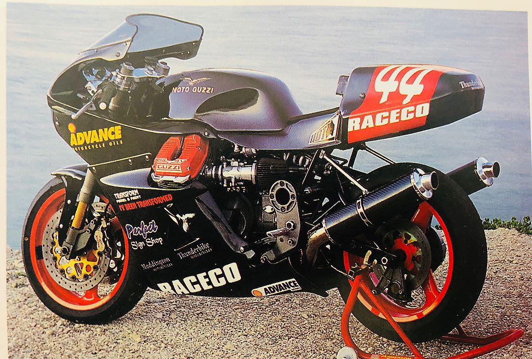 Work is slowly progressing on my latest RaceCo project. I hoped to have it finished in time for this years Barry Sheene Festival of speed however the blown engine on my Daytona 992 has slowed things down #motoguzzi #guzziraceraus #guzziracer #barrysheenefestivalofspeed #raceco #daytona