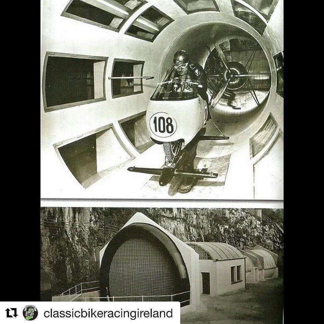#Repost @classicbikeracingireland You are my favourite poster in Instagram!!・・・
#coolstuff an early moto guzzi wind tunnel #motoguzzi #vintage #classicracing