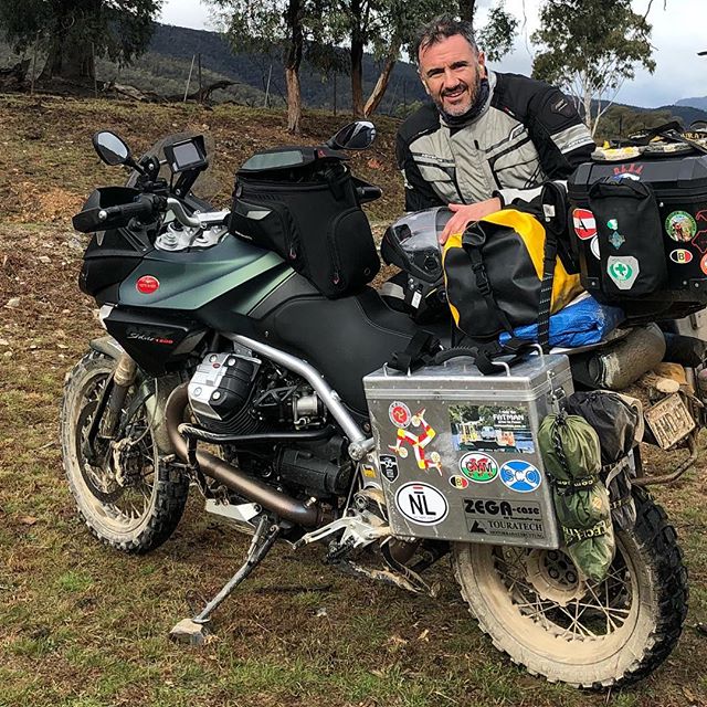 Out on the Stelvio #guzziraceraus #motoguzzi #motoguzzistelvio