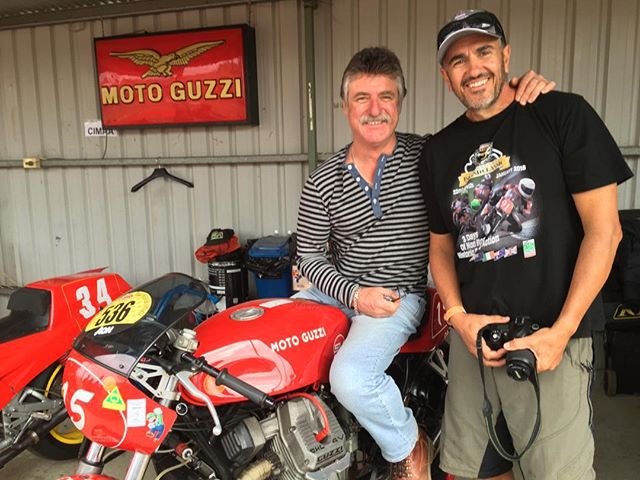 A year ago today we lost Dave Roe. An absolute Guzzi nutter who knew more about RaceCo Daytona’s than anyone else in Australia. His No1 Daytona Racing (RaceCo) Guzzi won the Ducati Concourse in WA on numerous occasions. Back in the day he actually raced a Mk2 LeMans. That’s proof he was crazy!  He was a fantastic man and I loved him like a brother. Cheers to you Dave Roe. The world is a much poorer place without you.