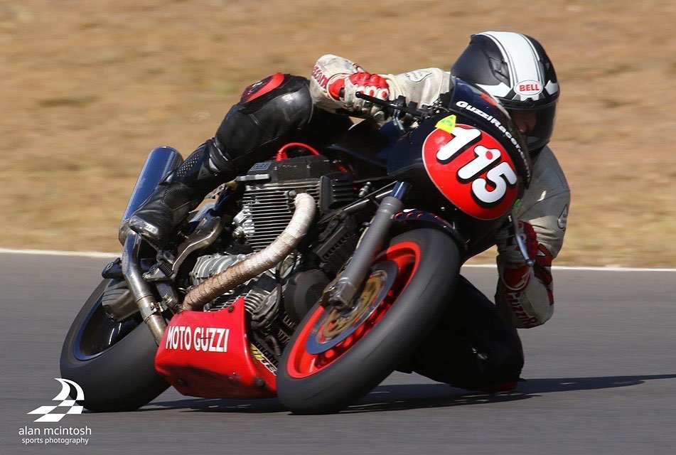 Moto Guzzi Daytona at Morgan Park Qld Australia